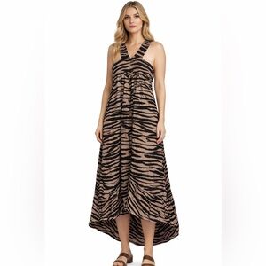 Arkitect. Talla Zebra Print Dress